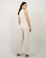 Load image into Gallery viewer, Wide-leg striped trousers MF56213