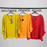 Tunique col V YS21759