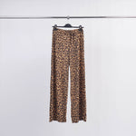 Load image into Gallery viewer, Leopard Print Straight Leg Trousers TDM26320