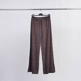 Leopard Print Straight Leg Trousers TDM26320