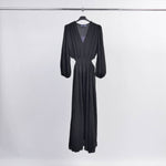Load image into Gallery viewer, Viscose Crepe V-Neck Dress TDM53223