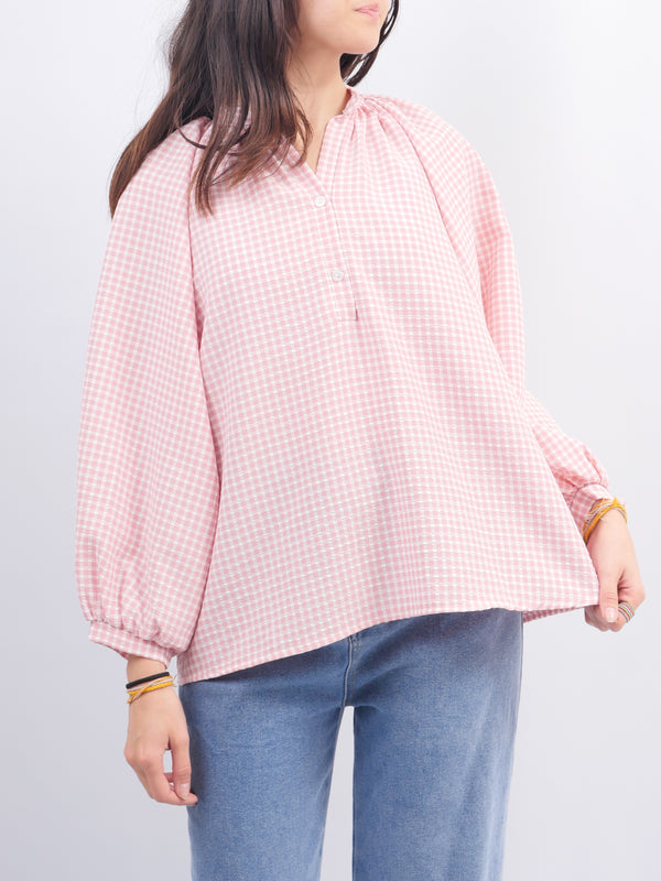 Vichy Check Tunic TDM06024-6