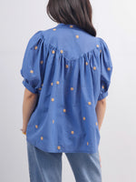 Load image into Gallery viewer, Embroidered Short-Sleeve Shirt TDM76221-CO