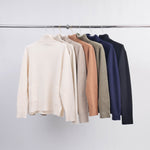 Load image into Gallery viewer, Turtleneck Sweater with Pockets HY36040
