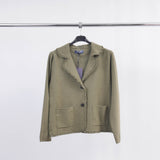 Blazer En Maille Avec Deux Poches DSY24220