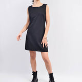 Round Neck Dress with Sparkling Details TDMG107-2