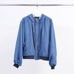 Charger l'image dans la galerie, Veste A Capuche Effet Jean BCG01405