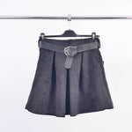 Load image into Gallery viewer, Short Belted Skirt TDM72824