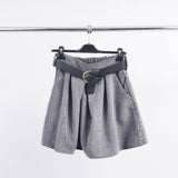 Short Belted Skirt TDM72824