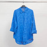 100% Cotton English Embroidery Shirt - TDM50320-45