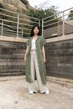 Load image into Gallery viewer, Belted shirt dress BCG02631