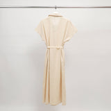 Robe chemise ceinturée BCG02631