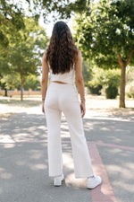 Charger l'image dans la galerie, Pantalon Maille Coupe Droite Ultra-Confort HY1728