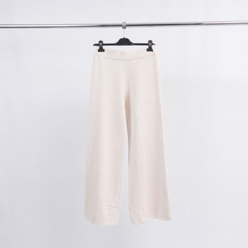 Pantalon large en maille extensible taille élastiquée DSY8349