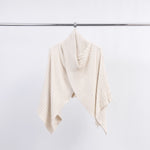Load image into Gallery viewer, Asymmetrical ribbed poncho in soft knit DSY8933