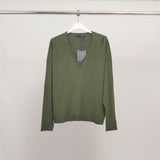 Pull col V doux et fluide YF520908