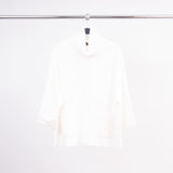 Pull col roulé oversize avec poches côtelées DSY8304