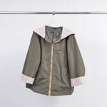 Charger l'image dans la galerie, Veste imperméable bicolore à capuche – HM7630