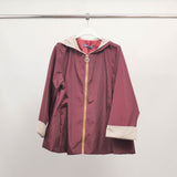 Veste imperméable bicolore à capuche – HM7630