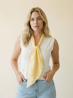 Load image into Gallery viewer, KD9925VS-2 Fluid Graphic Print Satin Scarf