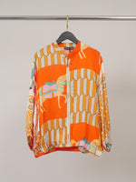 Load image into Gallery viewer, Veste zippée satinée KD9171VS-20