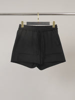 Charger l'image dans la galerie, Short en coton à taille volantée CW19716