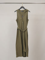 Load image into Gallery viewer, Robe chemise structurée avec ceinture à boucle TDM36826