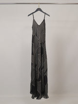 Robe longue satinée KD7505VS-29