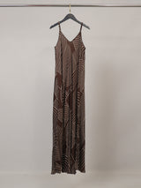 Robe longue satinée KD7505VS-29