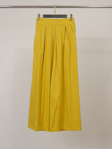 Pantalon large plissé taille haute structuré TDM17526