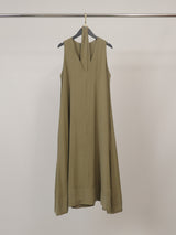 Robe sans manches à ceinture amovible TDM37826
