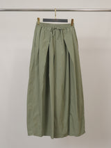 Pantalon ample en coton léger à taille élastiquée TDM55326