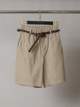 Short en coton stretch à ceinture rivetée CVA822336
