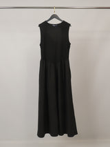 Robe sans manches à jupe volume TDM30126