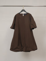 Robe courte à manches bouffantes TDM63826