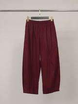 Pantalon uni taille élastique TDM67626