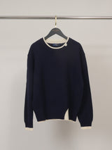 Pull bicolore en laine HYL1877