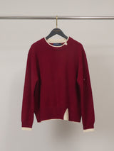 Pull bicolore en laine HYL1877