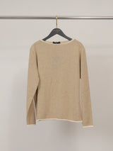 Pull col bateau contrasté HYC6635