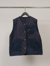 Gilet matelassé contrasté KD9756-2