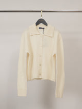 Gilet mérinos à col chemise DSYL2621