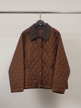 Veste matelassée à col côtelé KD9971-2