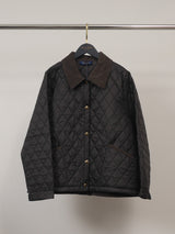 Veste matelassée à col côtelé KD9971-2