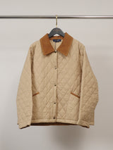 Veste matelassée à col côtelé KD9971-2