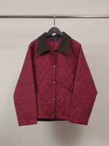 Veste matelassée à col côtelé KD9971-2