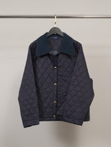 Veste matelassée à col côtelé KD9971-2