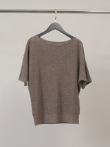 Pull brillant col bateau CA8413