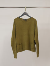 Pull souple à poches plaquées YF17061