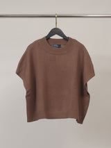 Pull ample sans manches HY626035