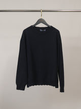 Pull col rond à bords fantaisie YF24189
